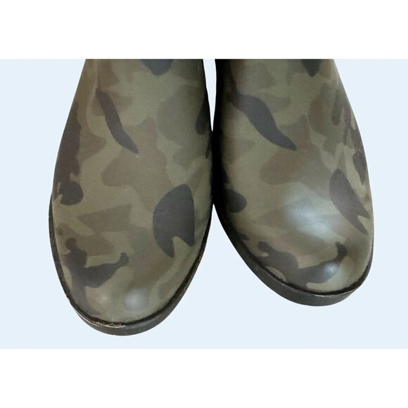 LUCKY BRAND Camouflage Chelsea Ankle Rain Waterproof Boots Sz 6 - Picture 4 of 8